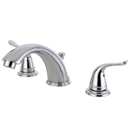 Kingston Brass 8" Widespread Bathroom Faucet, Chrome KB2961YL